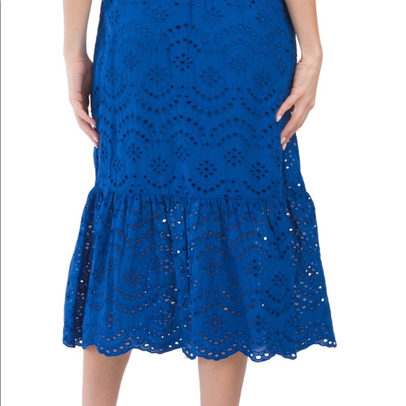 SINCERELY JULES
Eyelet Tiered Maxi Dress - Picture 3 of 11